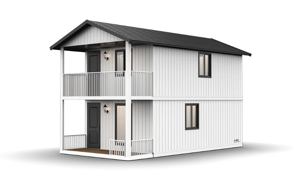 Casa modular não expansível X-Capsule KD-60 — imagem do fabricante
