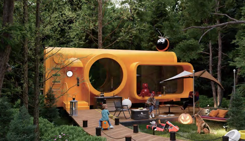 Space Capsule D6 — imagem do fabricante